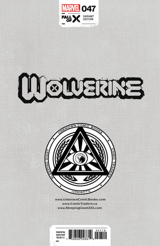 Wolverine #47 Unknown Comics Mico Suayan Exclusive Variant - 2 Pack!
