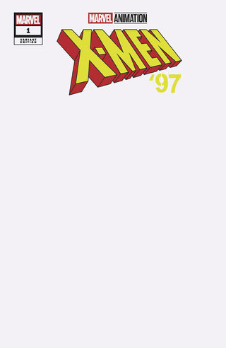 X-Men '97 #1 Blank Cover 3rd Printing Variant!