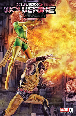 X Lives Of Wolverine 5 Unknown Comics Marco Turini Exclusive Variant!