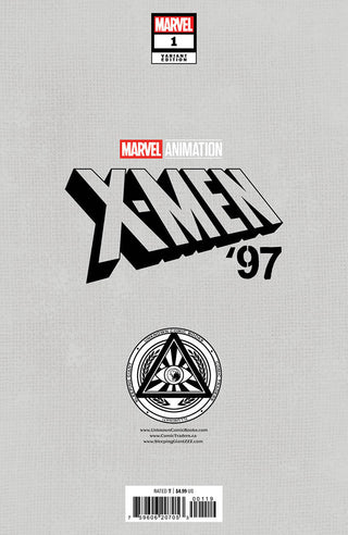 X-MEN '97 #1 UNKNOWN COMICS TYLER KIRKHAM EXCLUSIVE VIRGIN VARIANT - SIGNED BY TYLER KIRKHAM!