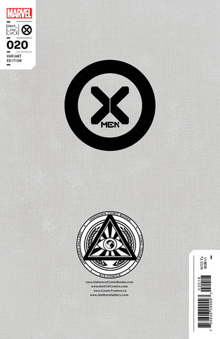 X-MEN #20 UNKNOWN COMICS NATHAN SZERDY MEGACON EXCLUSIVE VIRGIN VARIANT - SIGNED BY NATHAN SZERDY!