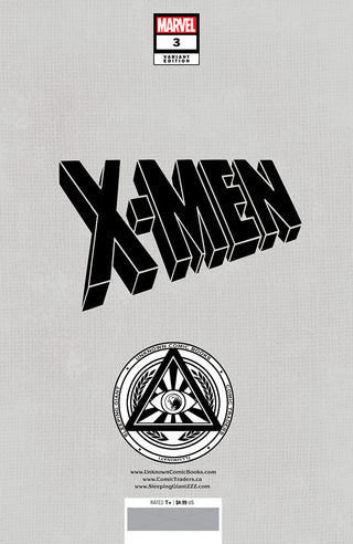 X-Men #3 Unknown Comics Derrick Chew Exclusive Variant - 2 Pack!