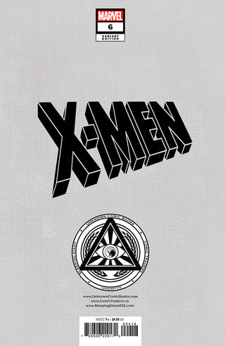 X-MEN #6 Unknown Comics Tyler Kirkham Connecting Cover Exclusive Variant - Signed By Tyler Kirkham!
