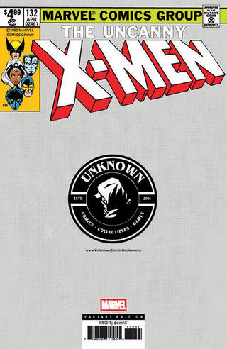 Uncanny X-Men #132 & #133 Facsimile Unknown Comic Leirix Exclusive Variants - 2 Pack!