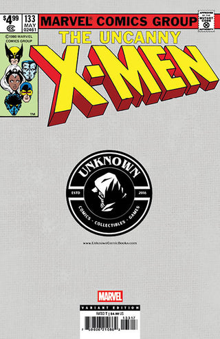 Uncanny X-Men #133 Facsimile Edition Unknown Comics Leirix Exclusive Variant - 2 Pack!