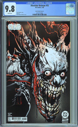 Absolute Batman #15 - Cover D - Brian Bolland Variant - CGC 9.8!