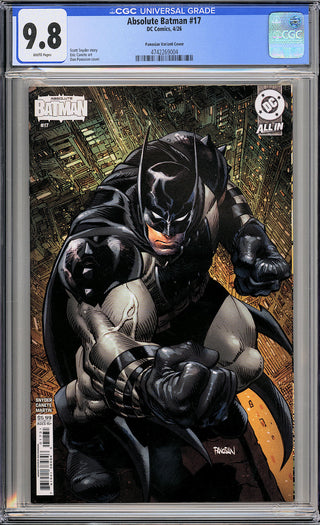 Absolute Batman #17 - Cover C - Dan Panosian Variant - CGC 9.8!