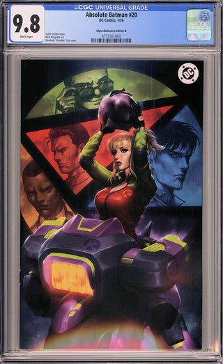 Absolute Batman #20 Alpha Kendrick "Kunkka" Lim Trade Dress Variant D - CGC 9.8!