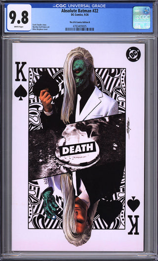 Absolute Batman #22 - 616 Comics Mike Mayhew Virgin Variant - CGC 9.8!