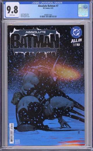 Absolute Batman #7 - Cover A - Nick Dragotta - CGC 9.8!