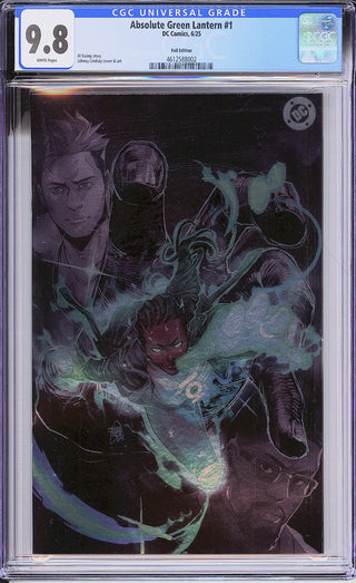 Absolute Green Lantern #1 - Cover F - Jahnoy Lindsay Foil Variant - CGC 9.8!