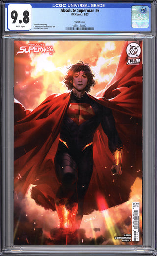 Absolute Superman #6 - Cover B - Derrick Chew Variant - CGC 9.8!