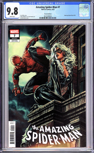 Amazing Spider-Man #7 - Cover C - Lee Bermejo Black Cat Variant - CGC 9.8!