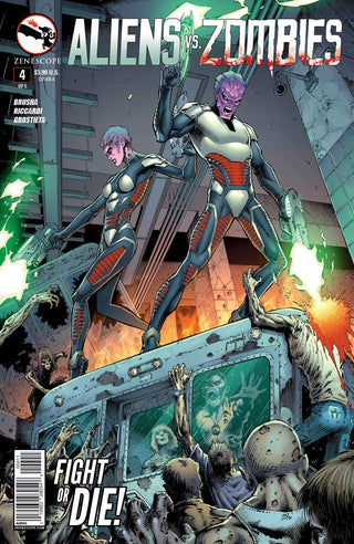 Aliens vs. Zombies #4!