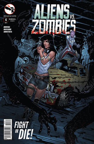 Aliens vs. Zombies #4!