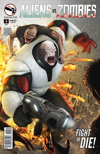 Aliens vs. Zombies #4!