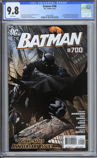 Batman #700 - Milestone Issue - CGC 9.8!