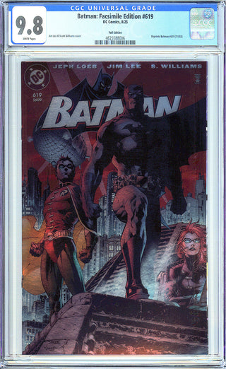 Batman: Facsimile Edition #619 - Cover B - Lee / Williams Foil Variant - CGC 9.8!