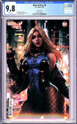 Birds of Prey #8 Cover B Derrick Chew Variant - CGC 9.8!