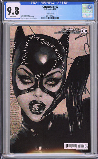 Catwoman #50 Cover B Sozomaika Variant - CGC 9.8!