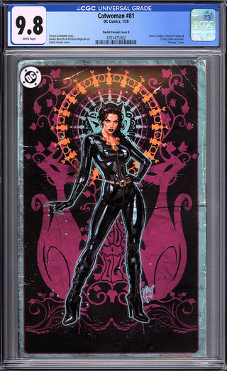 Catwoman #81 - 616 Comics Cedric Poulat Virgin Exclusive B - CGC 9.8!