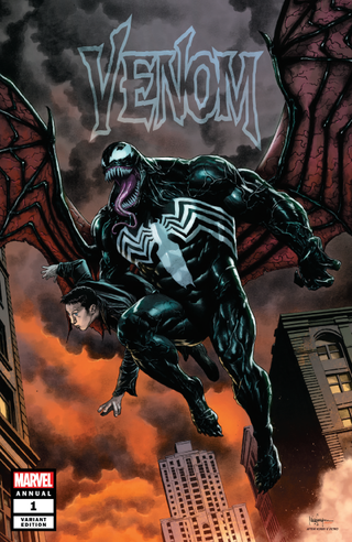 Venom Annual #1 Unknown Comics Mico Suayan Exclusive Cover A Variant