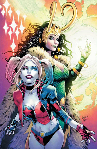 Deadpool Batman #1 Greg Land Exclusive Harley Quinn Lady Loki Virgin Variant!