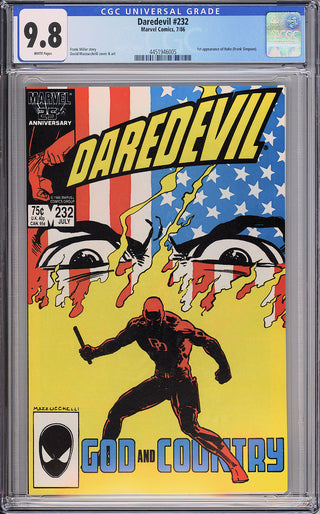 Daredevil #232 - 1st Nuke - CGC 9.8!