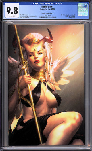 Darkness #1 - 616 Comics Tiago da Silva Virgin Exclusive A - CGC 9.8!