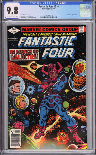 Fantastic Four #210 - Galactus Appearance - CGC 9.8!