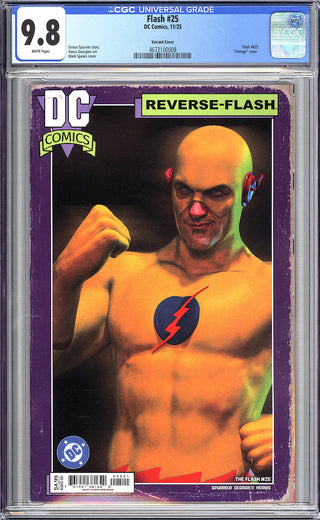 Flash #25 - Cover C - Mark Spears Variant - CGC 9.8!