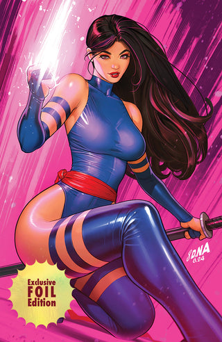 PSYLOCKE #1 UNKNOWN COMICS DAVID NAKAYAMA EXCLUSIVE VIRGIN CONVENTION FOIL VARIANT