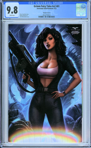 Grimm Fairy Tales Vol. 2 #61 Sun Khamunaki 2022 July Movie Club Collectible Cover - CGC 9.8!