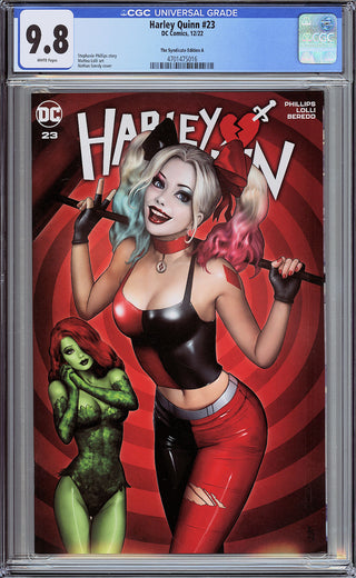 Harley Quinn #23 - The Syndicate Nathan Szerdy Trade Dress Exclusive - CGC 9.8!