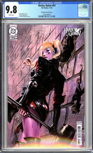 Harley Quinn #54 - Cover D - Gabriele Dell'Otto Gotham Variant - CGC 9.8!