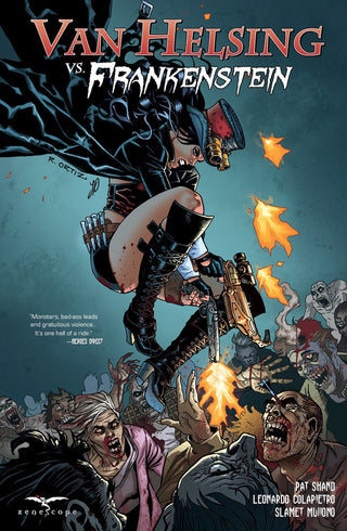 Van Helsing vs. Frankenstein Graphic Novel!