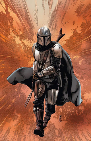 Star Wars: The Mandalorian #5 Unknown Comics Patch Zircher Exclusive Virgin Variant