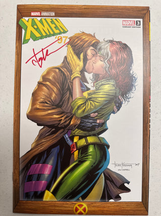 X-MEN '97 #3 UNKNOWN COMICS TYLER KIRKHAM EXCLUSIVE VARIANT - SIGNED BY TYLER KIRKHAM!
