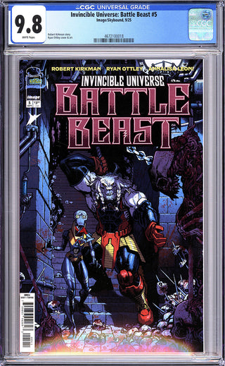 Invincible Universe: Battle Beast #5 - Cover A - Ryan Ottley - CGC 9.8!