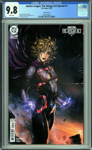 Justice League: The Omega Act Special #1 - Cover B - Kyuyong Eom Variant - CGC 9.8!