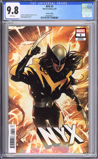 NYX #1 - Cover D - Pablo Villalobos Variant - CGC 9.8!