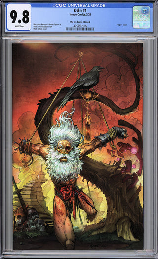 Odin #1 - 616 Comics Matt Dalton Orange Virgin Variant - CGC 9.8!