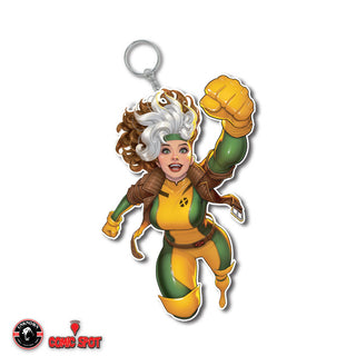 Rogue Enamel Key Chain David Nakayama Art - ONLY 500 MADE!