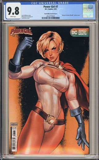 Power Girl #7 Cover D - Sozomaika Variant - CGC 9.8!