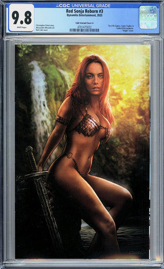 Sonja Reborn #3 - 616 Comics - Comic Traders - Comics Elite Rob Csiki Virgin Exclusive A - CGC 9.8!