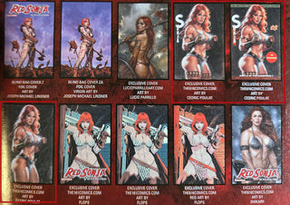 Red Sonja: She-Devil With A Sword #1 - 616 Comics Cedric Poulat Variant A - CGC 9.8!