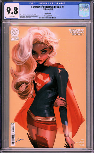 Summer Of Superman Special #1 - Cover B - Alexander Lozano Variant - CGC 9.8!