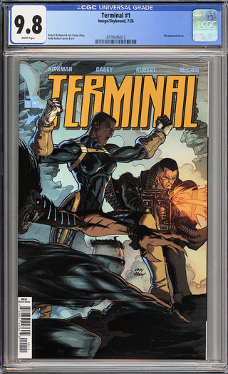 Terminal #1 - Cover A - Andy Kubert - CGC 9.8!