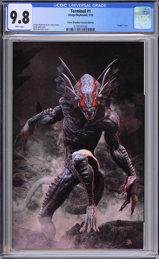Terminal #1 Comic Kingdom Björn Barends Virgin Variant - CGC 9.8!