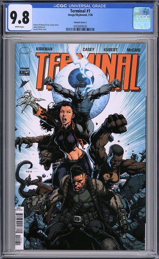 Terminal #1 - Cover C - David Finch Variant - CGC 9.8!